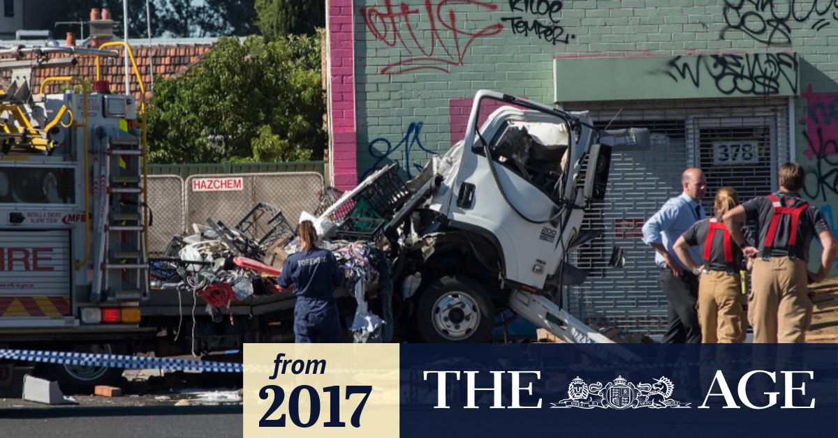 Fatal Footscray truck blast probably caused by leaking gas bottle